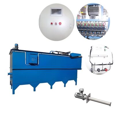 Nhà máy xử lý nước thải Bể tuyển nổi khí hòa tan Bể tuyển nổi khí hòa tan để làm trong nước thải