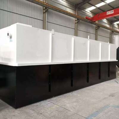 Underground Compact Sewage Treatment System for Office Building and Shopping Mall