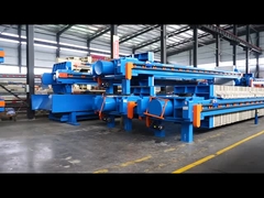 Máy ép lọc khử nước bùn vận hành thủ công để tách chất rắn lỏng